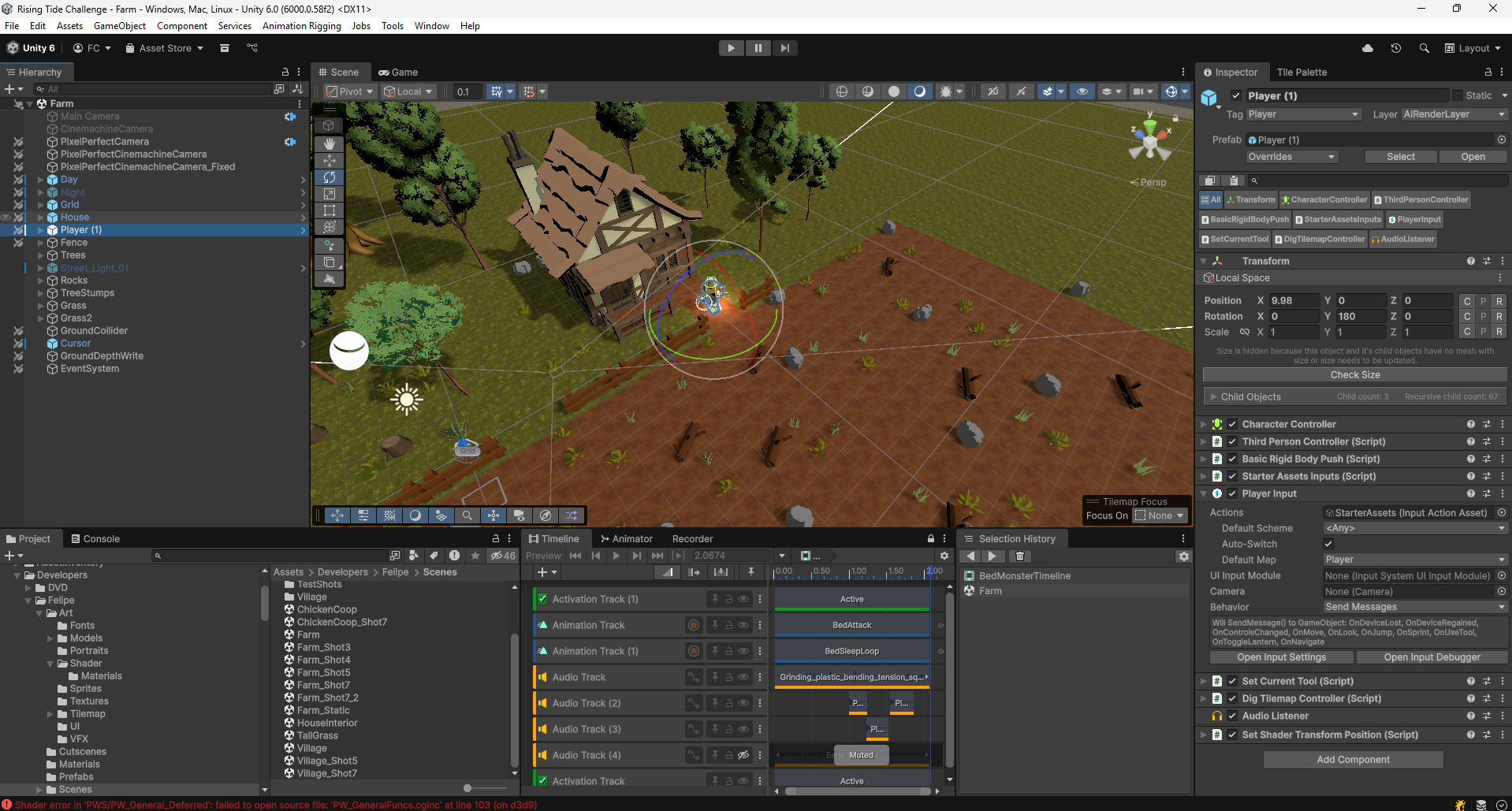Behold the Unity mess